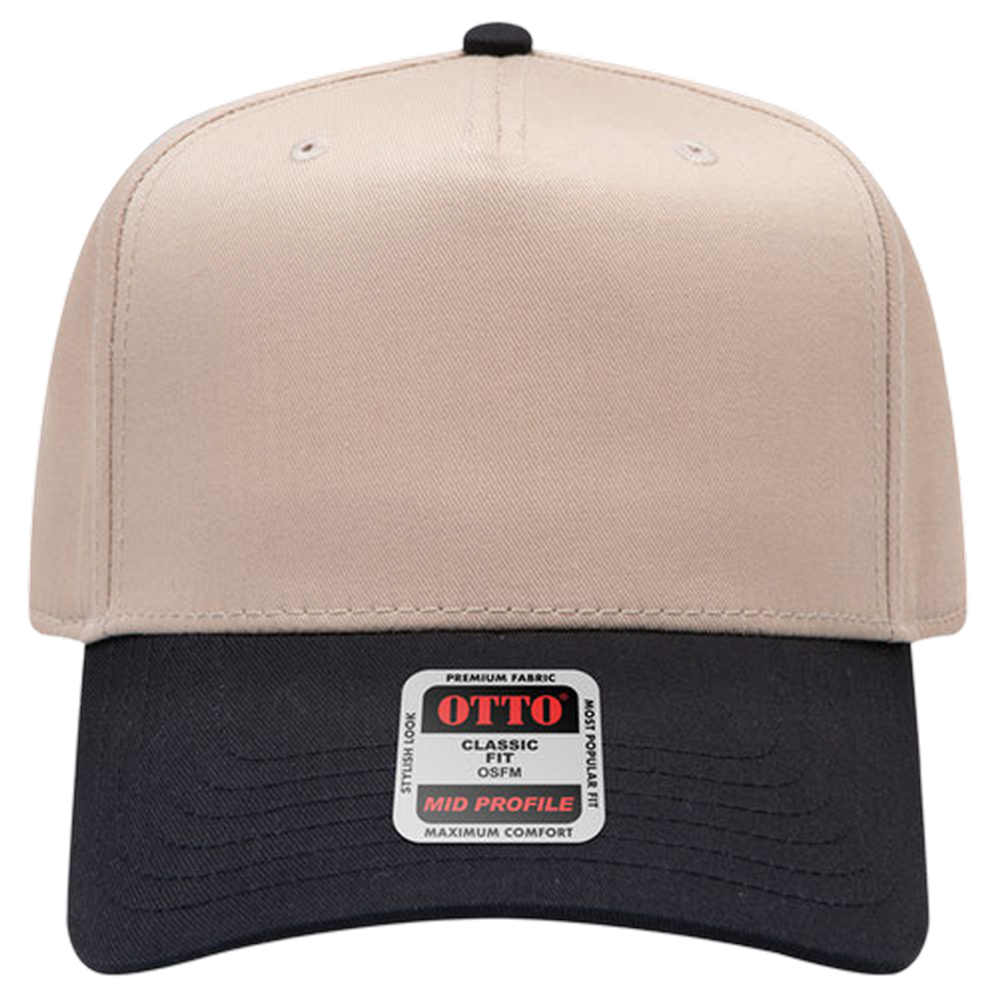 OTTO CAP 5 Panel Mid Profile Baseball Cap