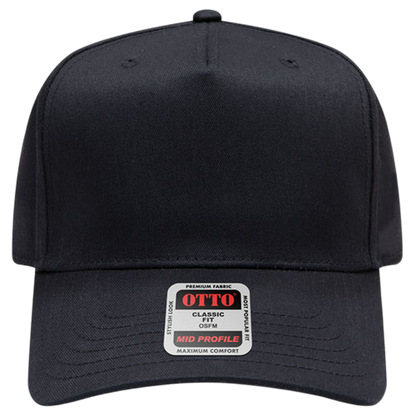 OTTO CAP 5 Panel Mid Profile Baseball Cap
