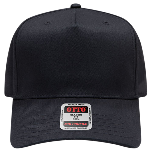 OTTO CAP 5 Panel Mid Profile Baseball Cap