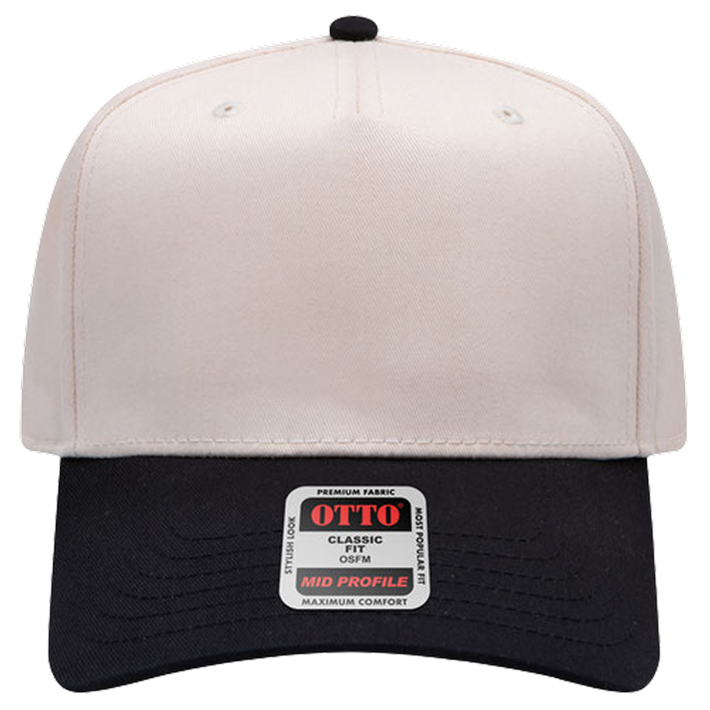 OTTO CAP 5 Panel Mid Profile Baseball Cap