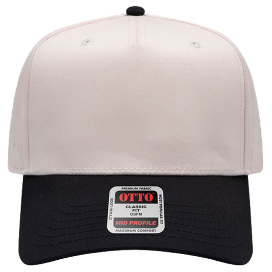 OTTO CAP 5 Panel Mid Profile Baseball Cap