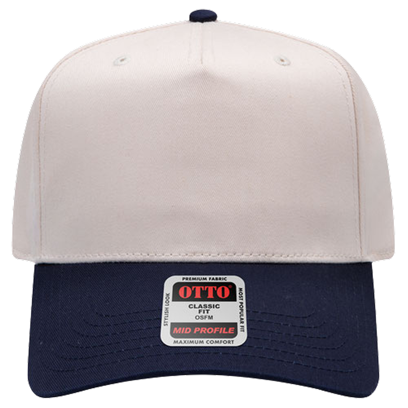 OTTO CAP 5 Panel Mid Profile Baseball Cap