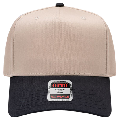 OTTO CAP 5 Panel Mid Profile Baseball Cap