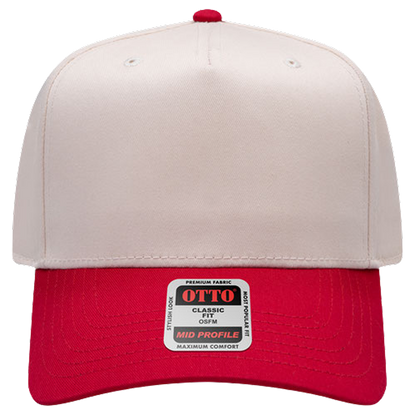 OTTO CAP 5 Panel Mid Profile Baseball Cap