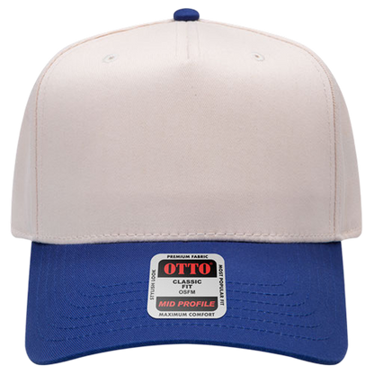 OTTO CAP 5 Panel Mid Profile Baseball Cap