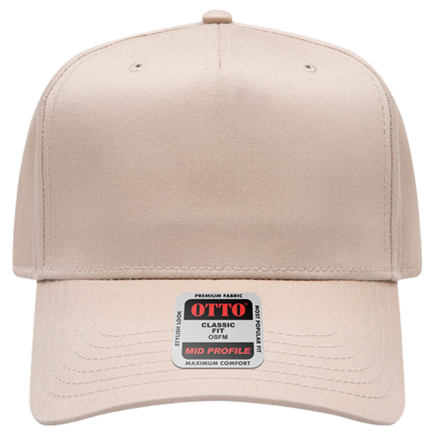OTTO CAP 5 Panel Mid Profile Baseball Cap