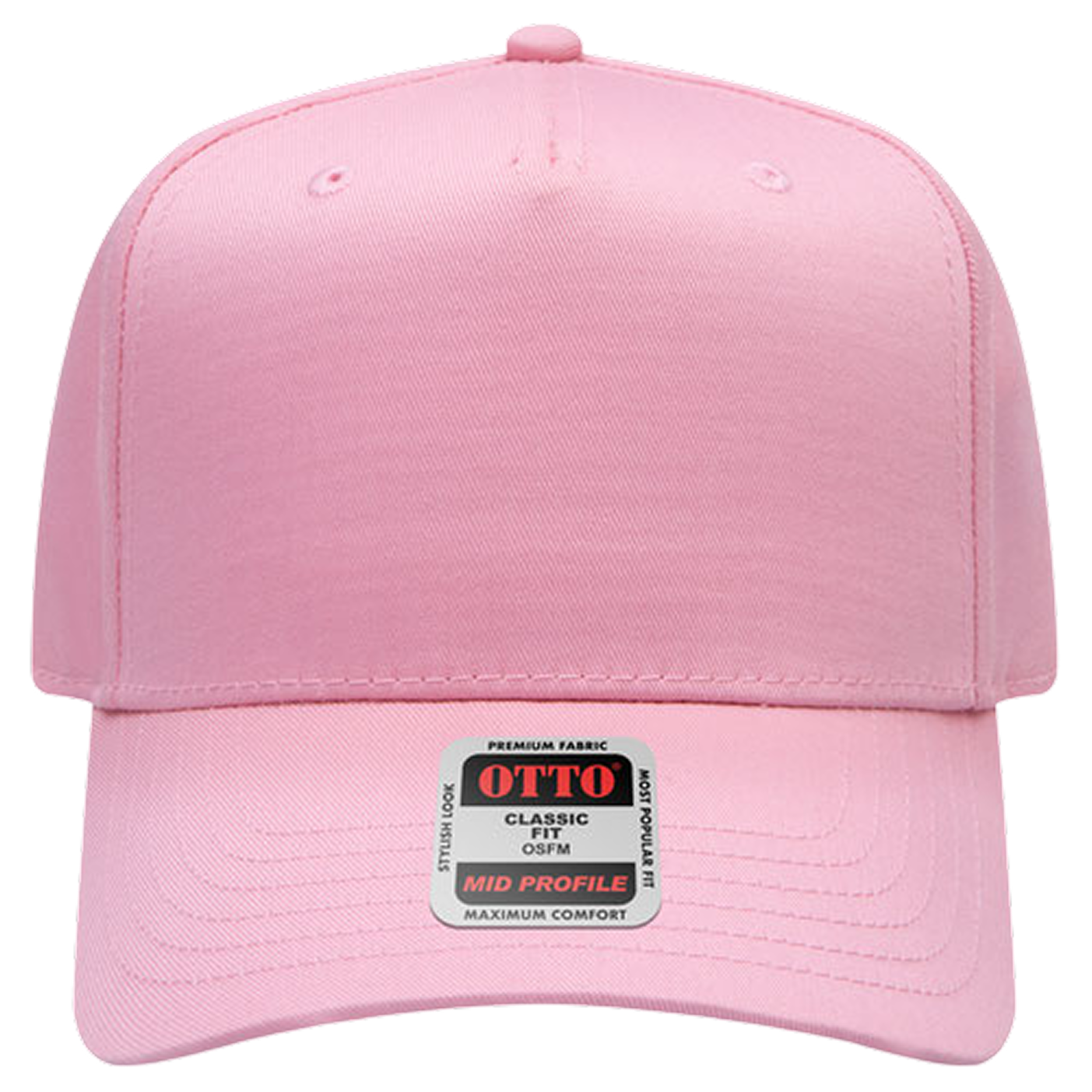 OTTO CAP 5 Panel Mid Profile Baseball Cap