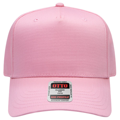 OTTO CAP 5 Panel Mid Profile Baseball Cap