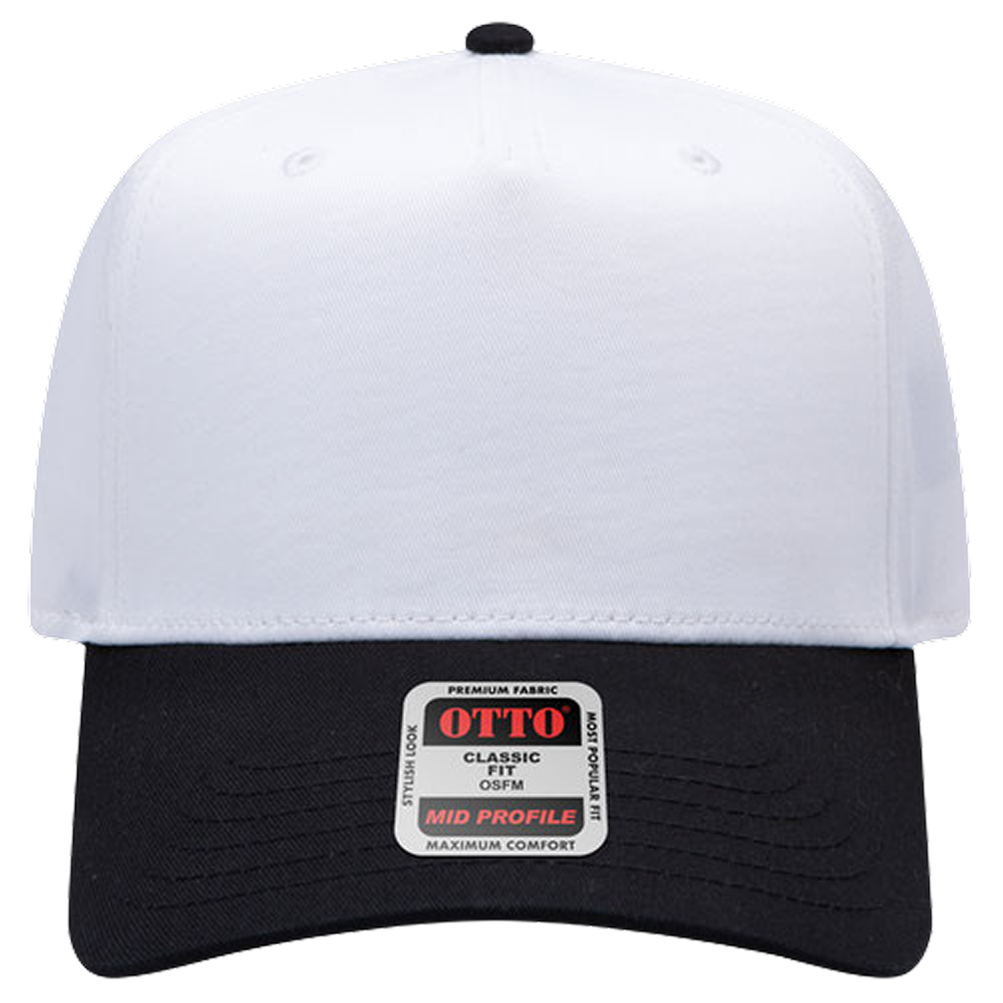 OTTO CAP 5 Panel Mid Profile Baseball Cap
