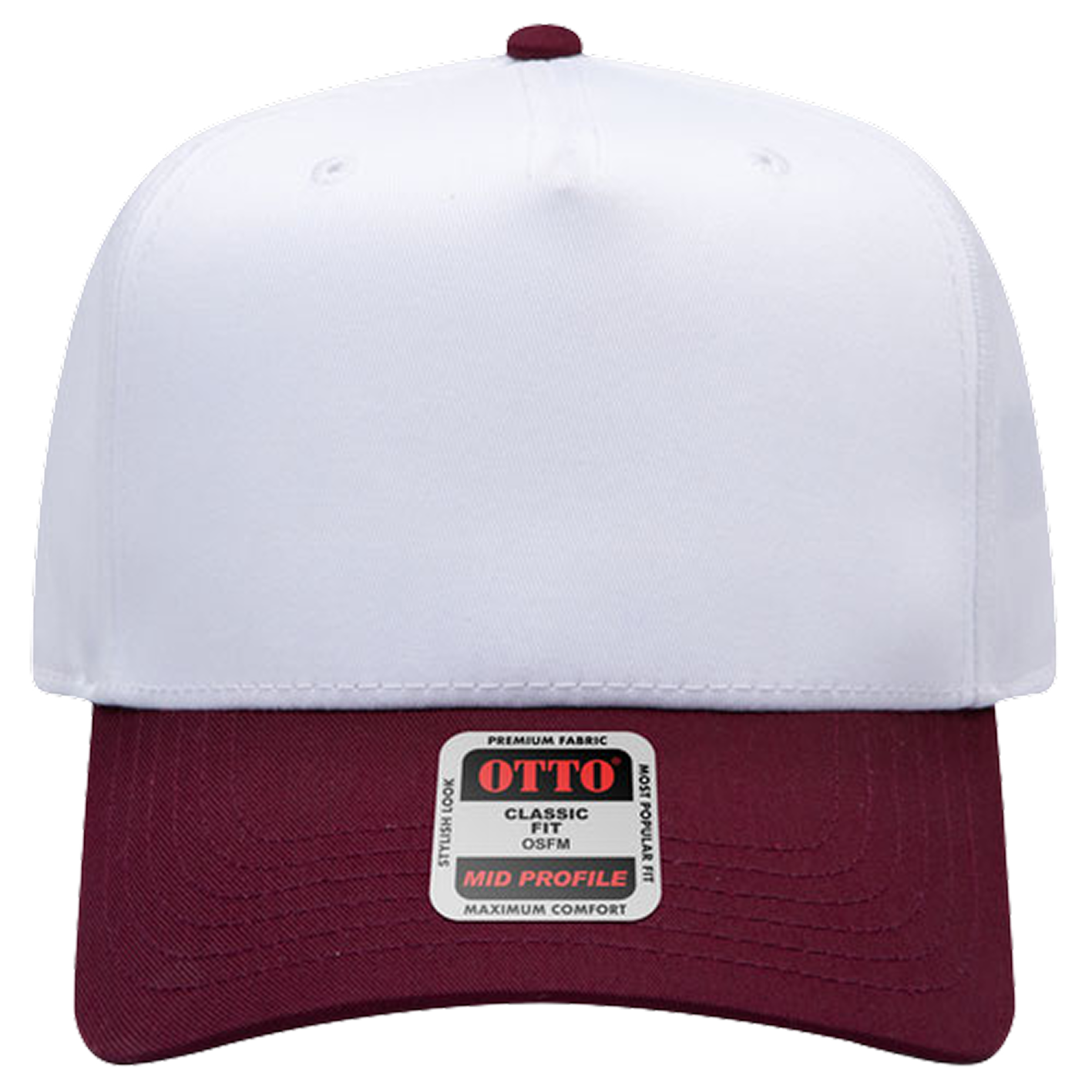 OTTO CAP 5 Panel Mid Profile Baseball Cap