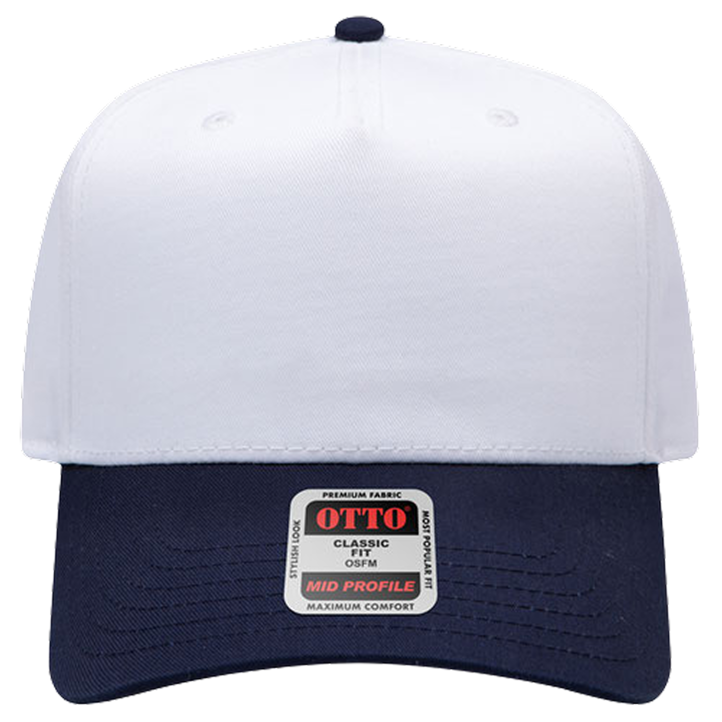 OTTO CAP 5 Panel Mid Profile Baseball Cap