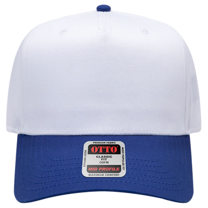 OTTO CAP 5 Panel Mid Profile Baseball Cap