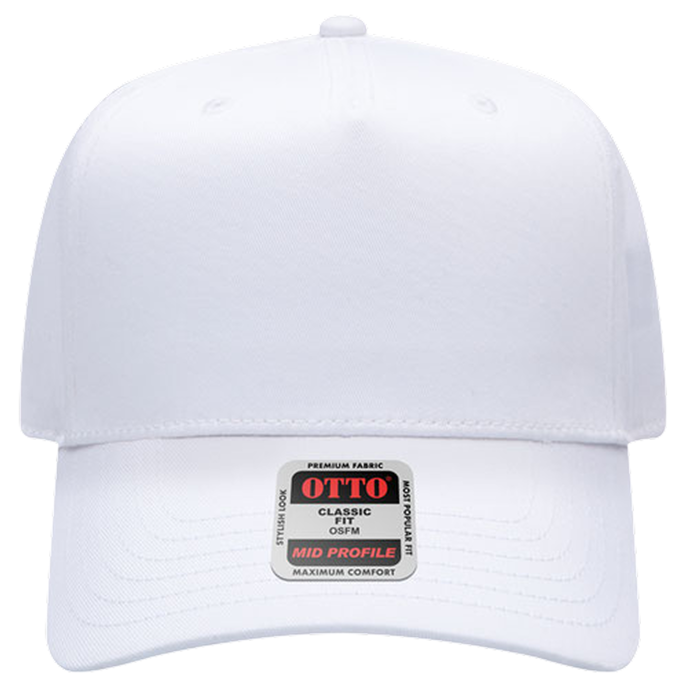 OTTO CAP 5 Panel Mid Profile Baseball Cap