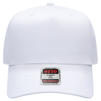 OTTO CAP 5 Panel Mid Profile Baseball Cap
