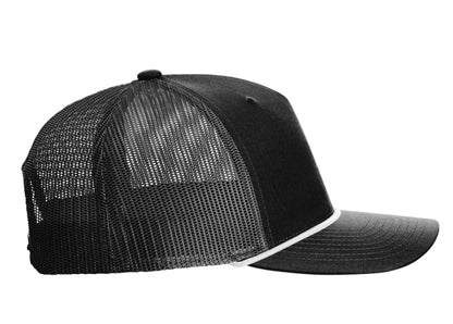 112FPR | FIVE PANEL TRUCKER WITH ROPE
