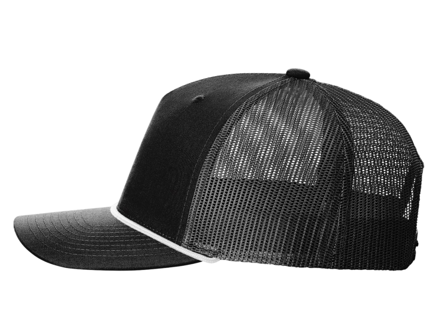 112FPR | FIVE PANEL TRUCKER WITH ROPE