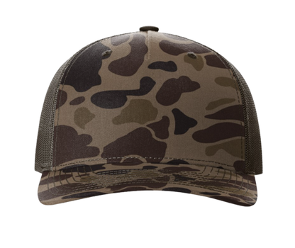 112PFP | PRINTED FIVE PANEL TRUCKER