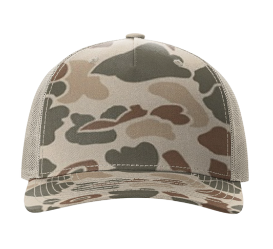112PFP | PRINTED FIVE PANEL TRUCKER
