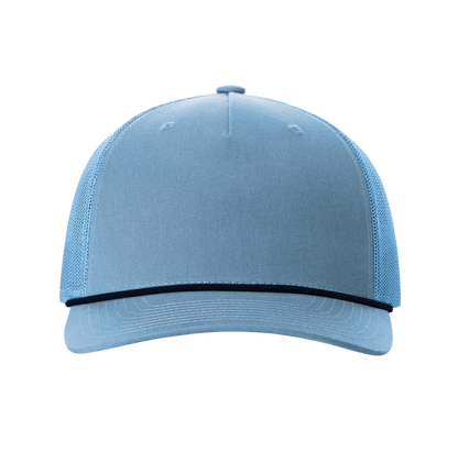 112FPR | FIVE PANEL TRUCKER WITH ROPE