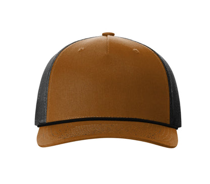 112FPR | FIVE PANEL TRUCKER WITH ROPE